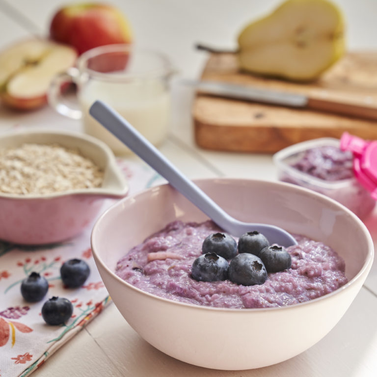 Purple Porridge recipe by Annabel Karmel